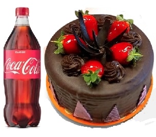 4-6 Kişilik Çikolatalı Pasta Fırsat