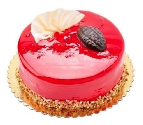 Göz Nuru İle Hazırlanan 6–9 Kişilik Sade Klasik Frambuazlı Yaş Pasta