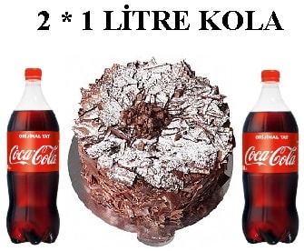 Parça Çikolata Şöleni: 6-9 Kişilik Pasta ve 2 Lt Cola